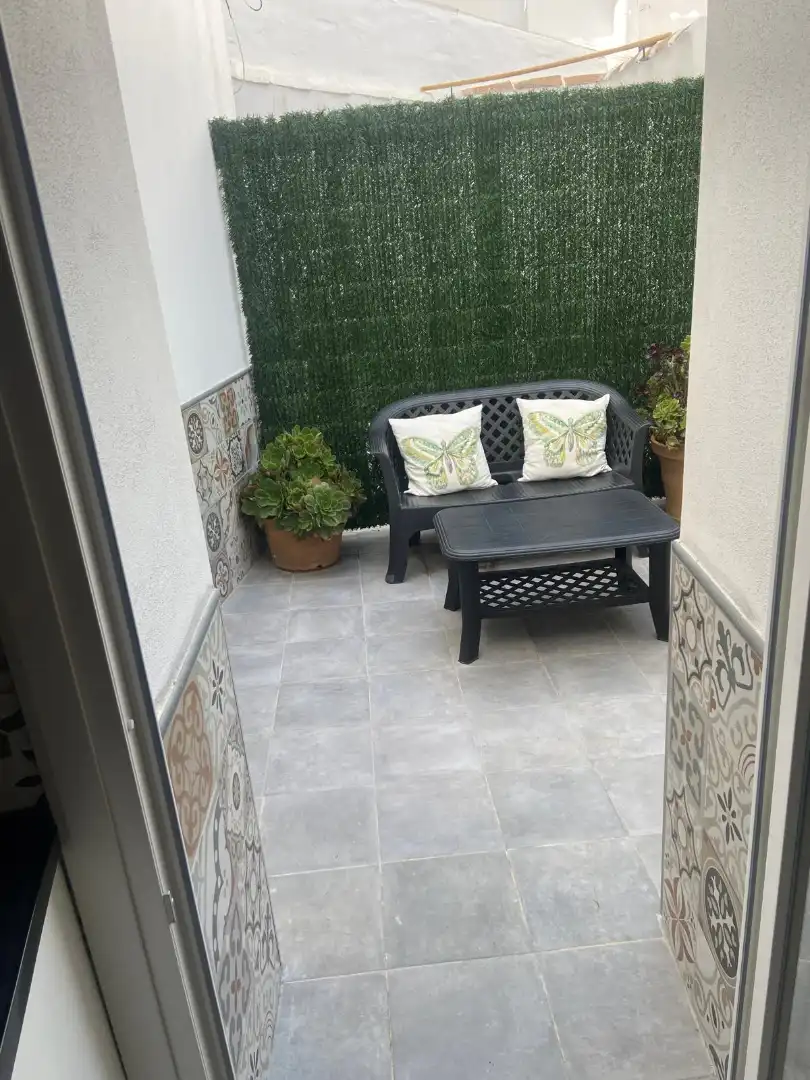 Terrace of Apartments for rent in Colmenar  with Air Conditioner, Furnished and Washing machine
