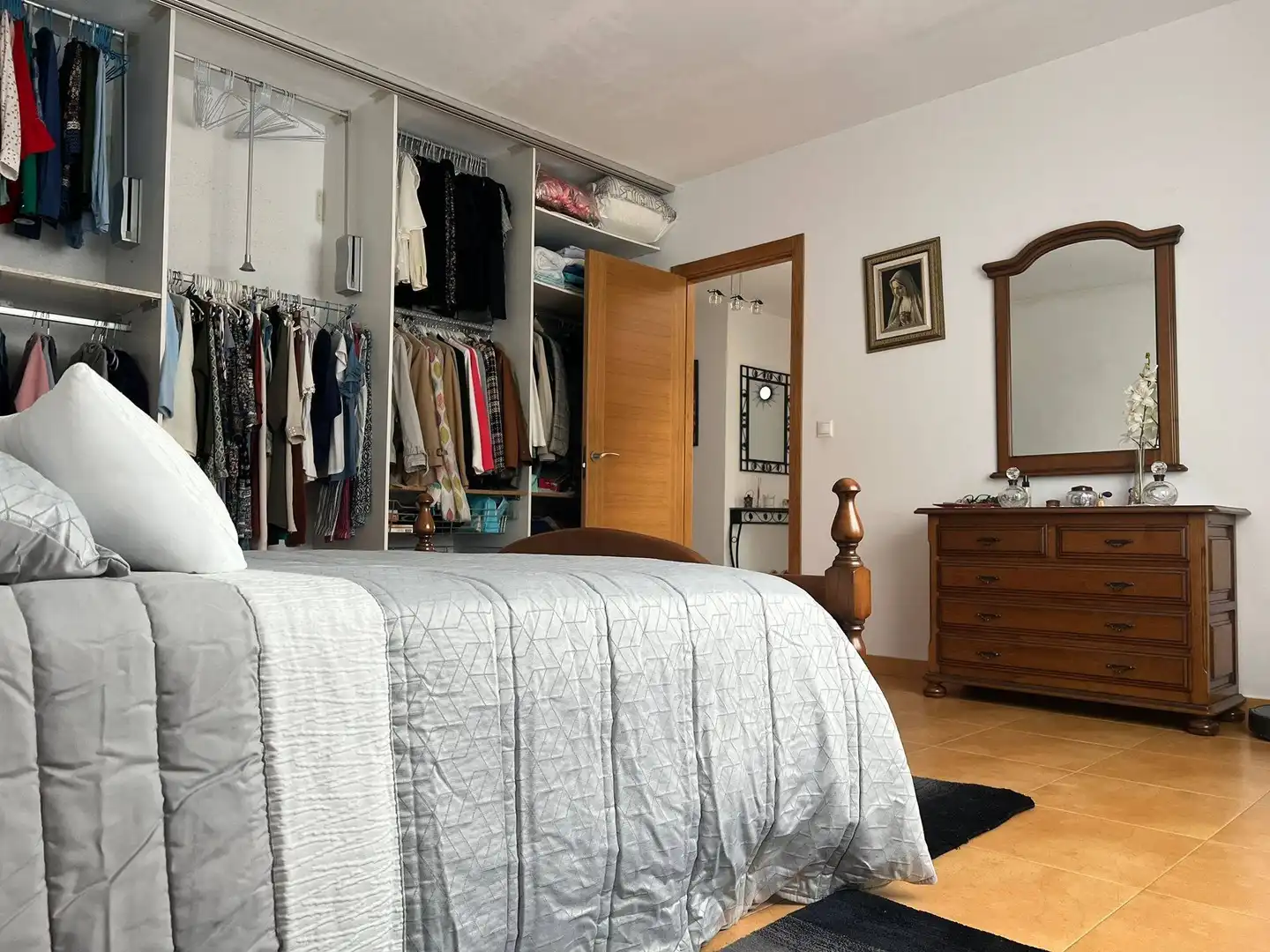 Bedroom of Houses for rent in Padrón  with Heating, Private garden and Storage room