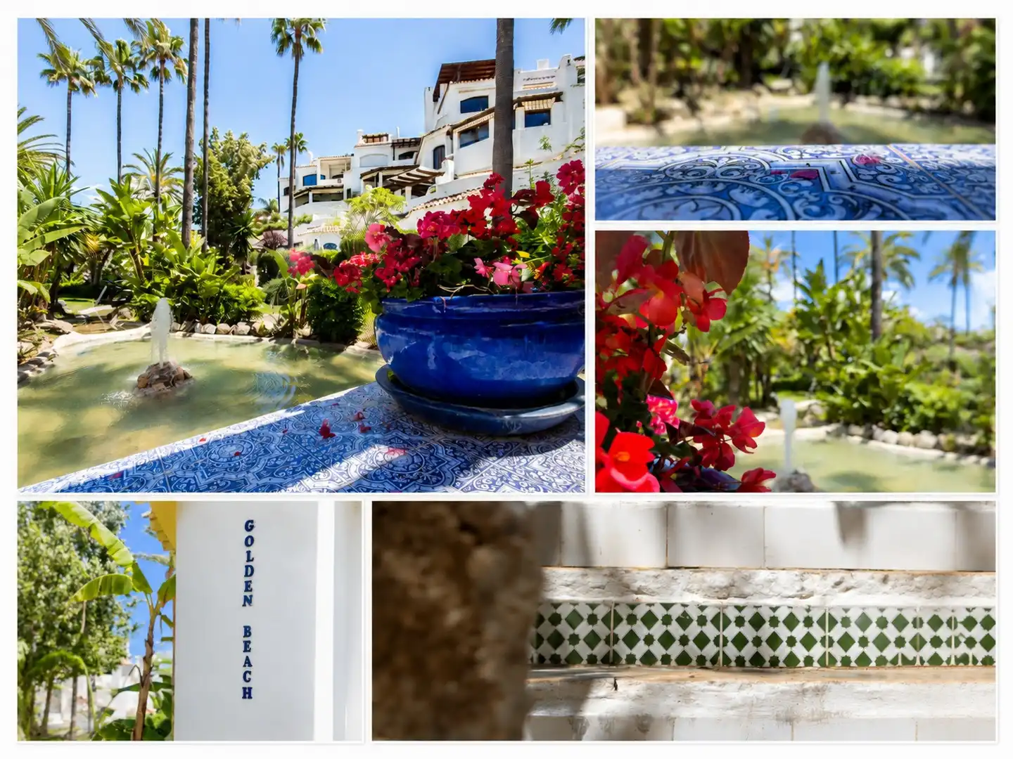 Jardín de Planta baja en venta en Marbella con Aire acondicionado, Terraza y Piscina