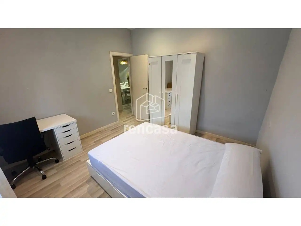 Bedroom of Houses for rent in Lleida  with Heating, Private garden and Parquet flooring
