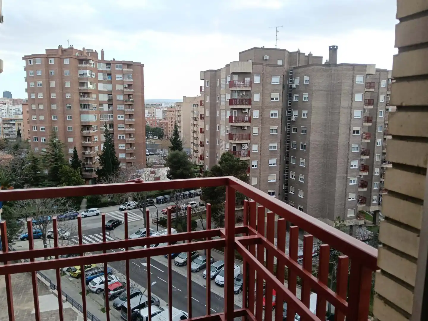 Bedroom of Flat for sale in Zaragoza  with Heating, Terrace and Furnished