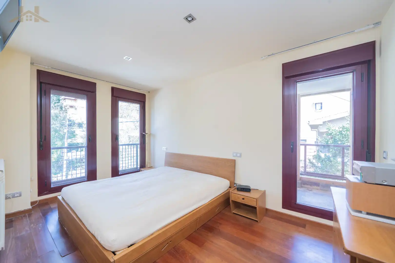Schlafzimmer von Maisonette zum Verkauf in San Lorenzo de El Escorial mit Heizung, Terrasse und Abstellraum
