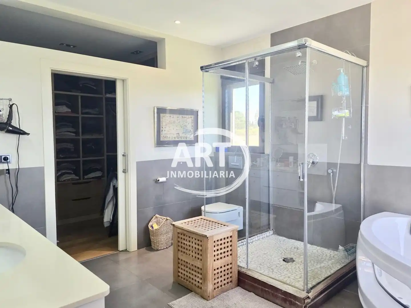 Baño de Casa o chalet en venta en Bétera con Aire acondicionado, Calefacción y Jardín privado