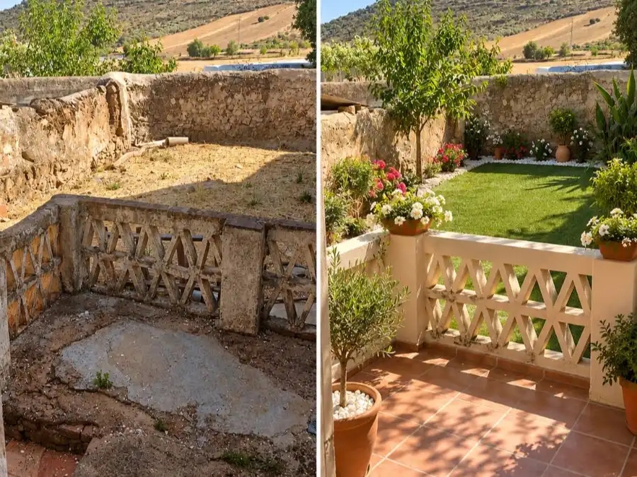 Garden of Houses for sale in La Lapa, Badajoz