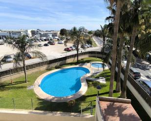 Swimming pool of Flat for sale in Málaga Capital  with Air Conditioner and Balcony