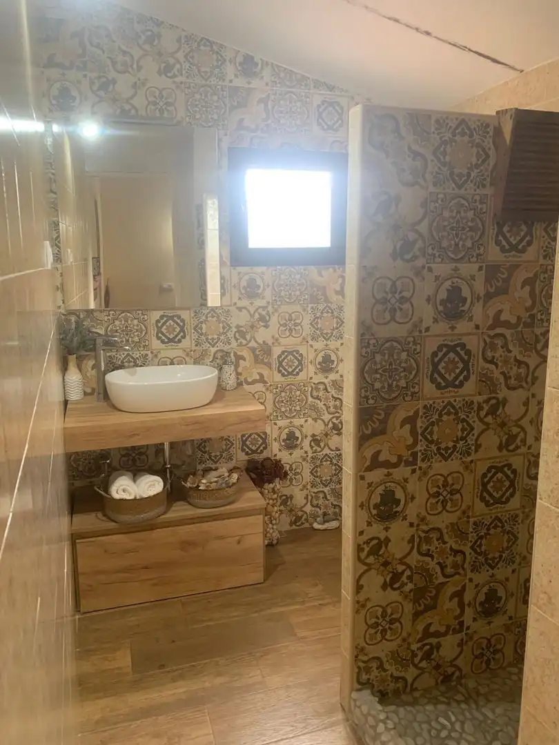 Baño de Finca rústica en venta en Casas del Castañar con Calefacción y Terraza