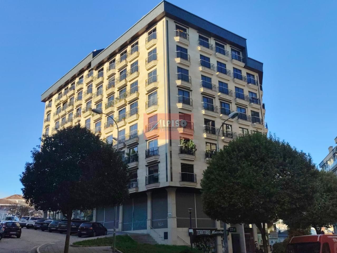 Exterior view of Flat for sale in Ourense Capital   with Heating and Balcony