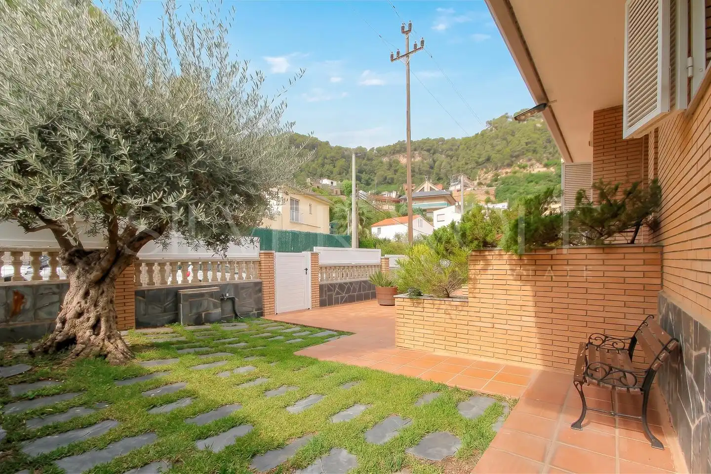 Terraza de Casa o chalet en venta en Vallirana, Barcelona