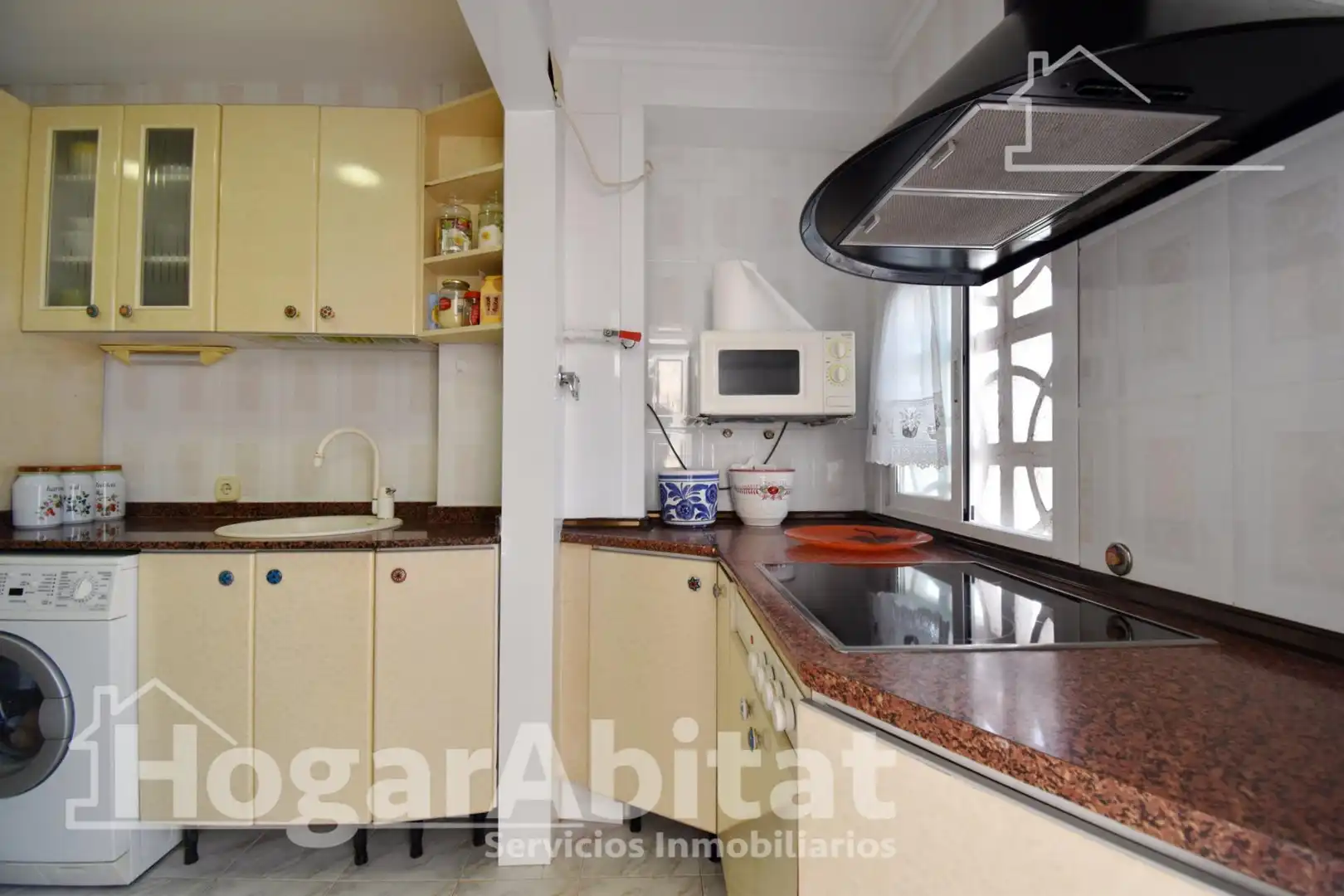 Kitchen of Flat for sale in Bellreguard  with Heating, Terrace and Furnished