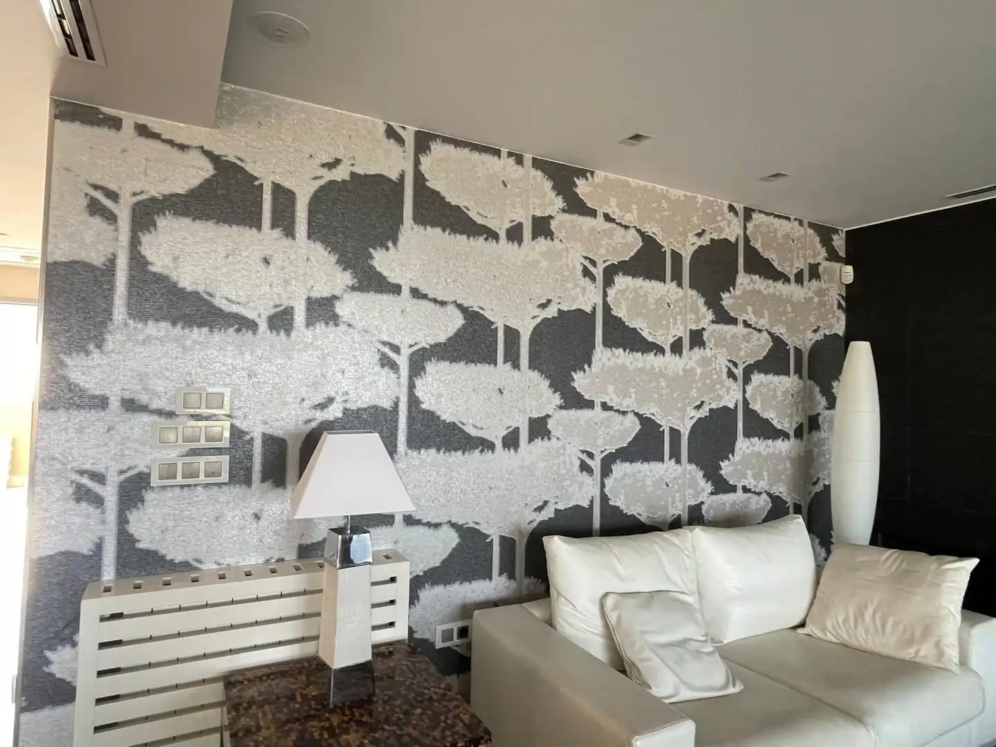 Wohnzimmer von Haus oder Chalet zur Miete in Elche / Elx mit Klimaanlage, Heizung und Privatgarten