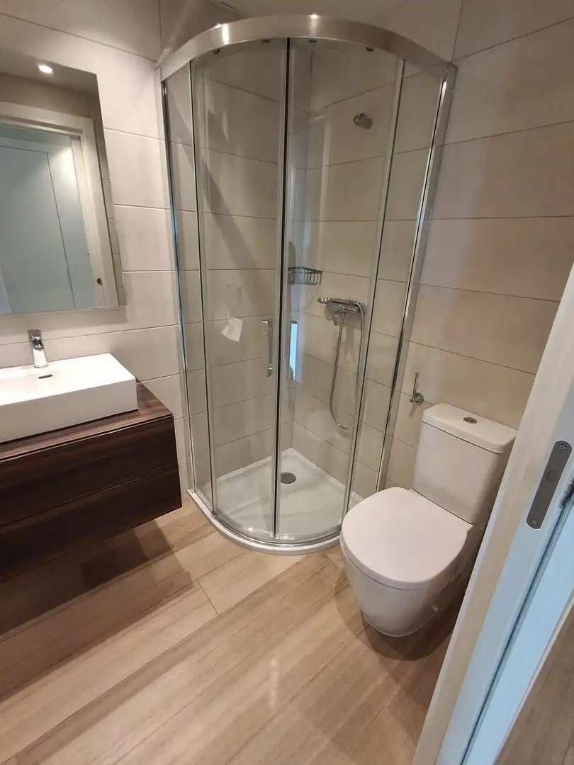 Bathroom of Flat for sale in Tortosa  with Air Conditioner, Heating and Terrace