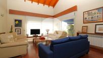 Living room of House or chalet for sale in Castelldefels  with Private garden, Parquet flooring and Terrace