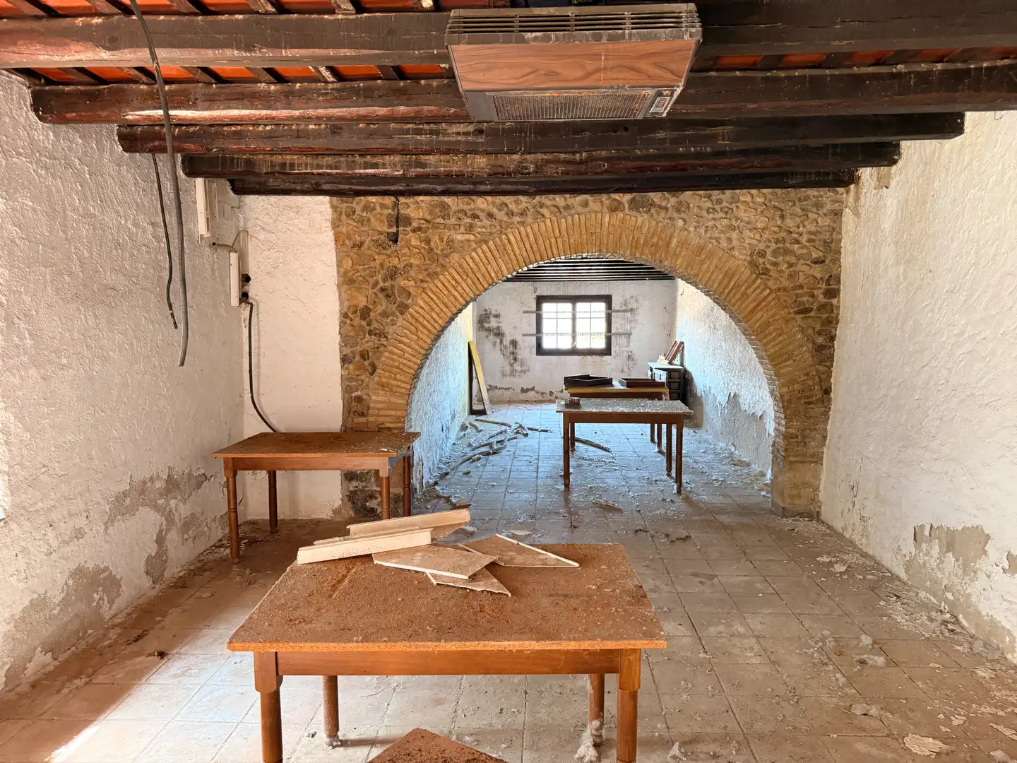 Comedor de Finca rústica en venta en Vilobí d'Onyar con Jardín privado