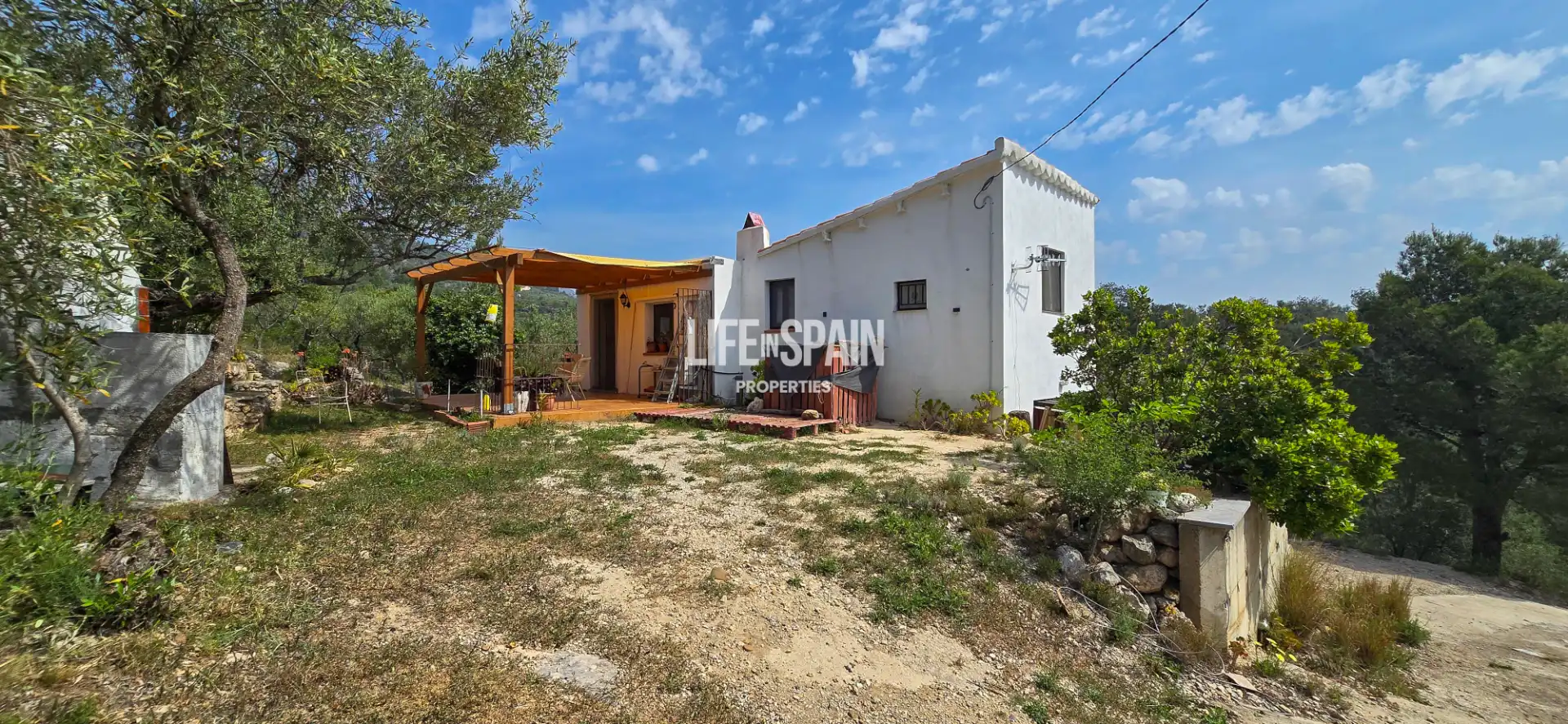 Exterior view of Country homes for sale in Roquetes  with Air Conditioner, Heating and Private garden