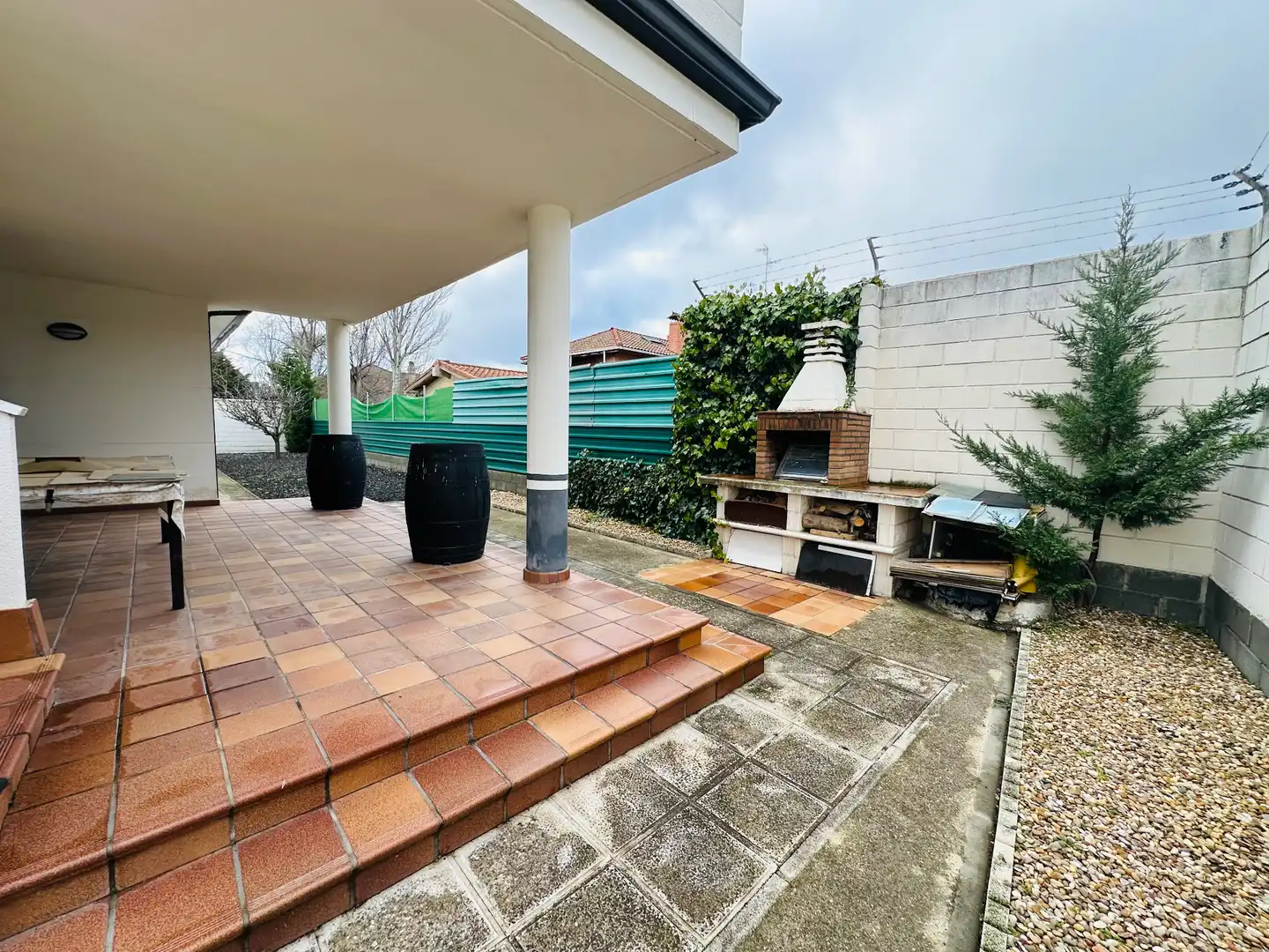 Terraza de Casa o chalet en venta en Mojados con Calefacción, Jardín privado y Terraza