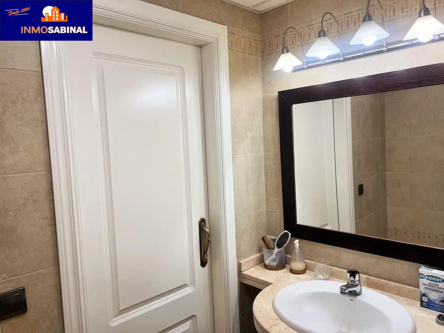 Baño de Apartamento en venta en Vícar con Aire acondicionado, Calefacción y Jardín privado