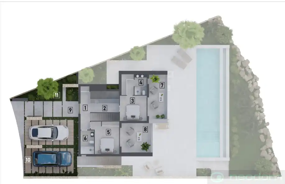 Casa amb piscina en venda a Cala de Finestrat, imagen 6