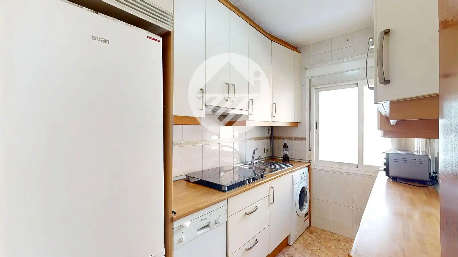 Küche von Wohnung zum Verkauf in Madrid mit Klimaanlage und Heizung