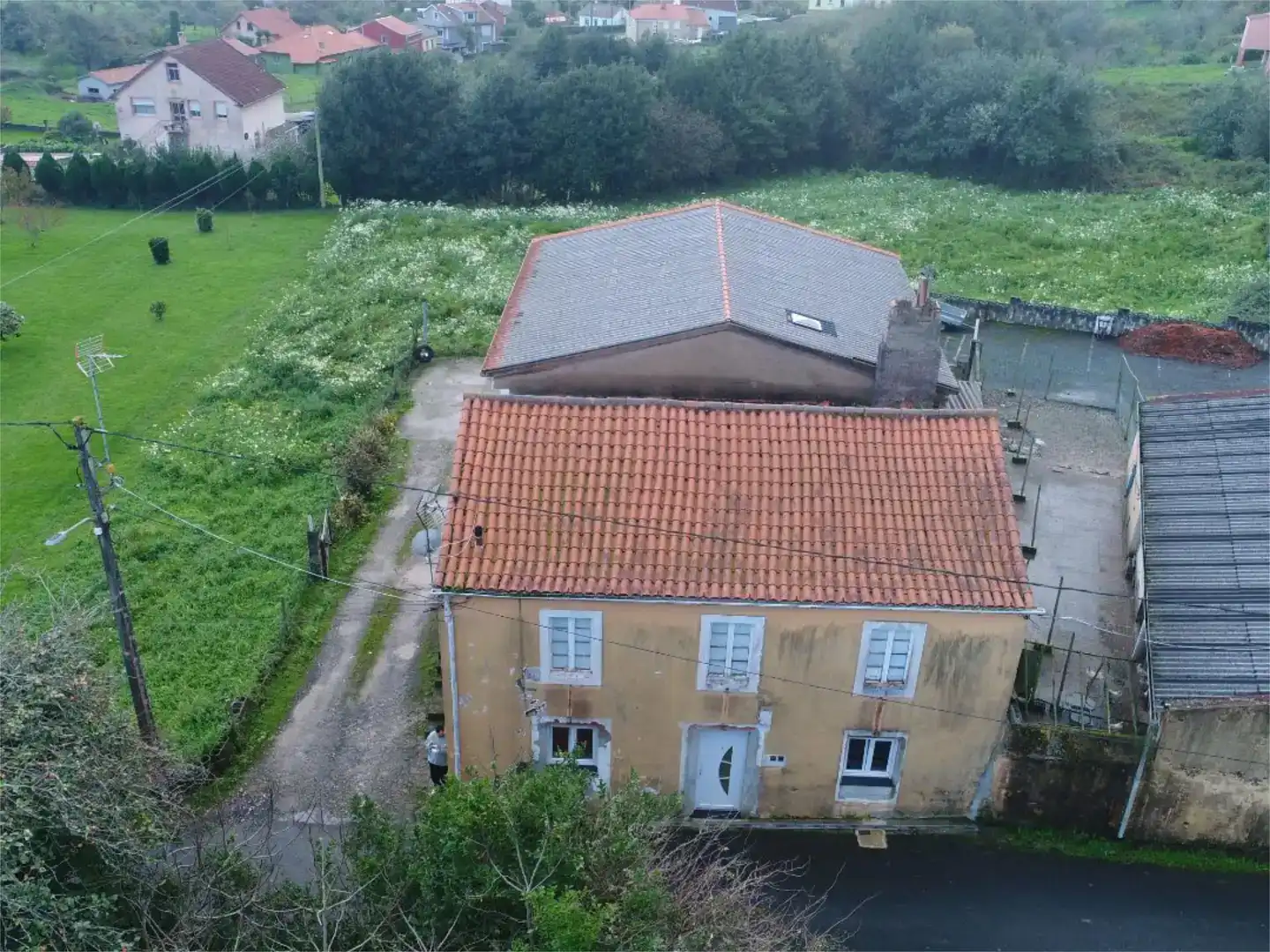 Exterior view of Flat for sale in Cariño, A Coruña