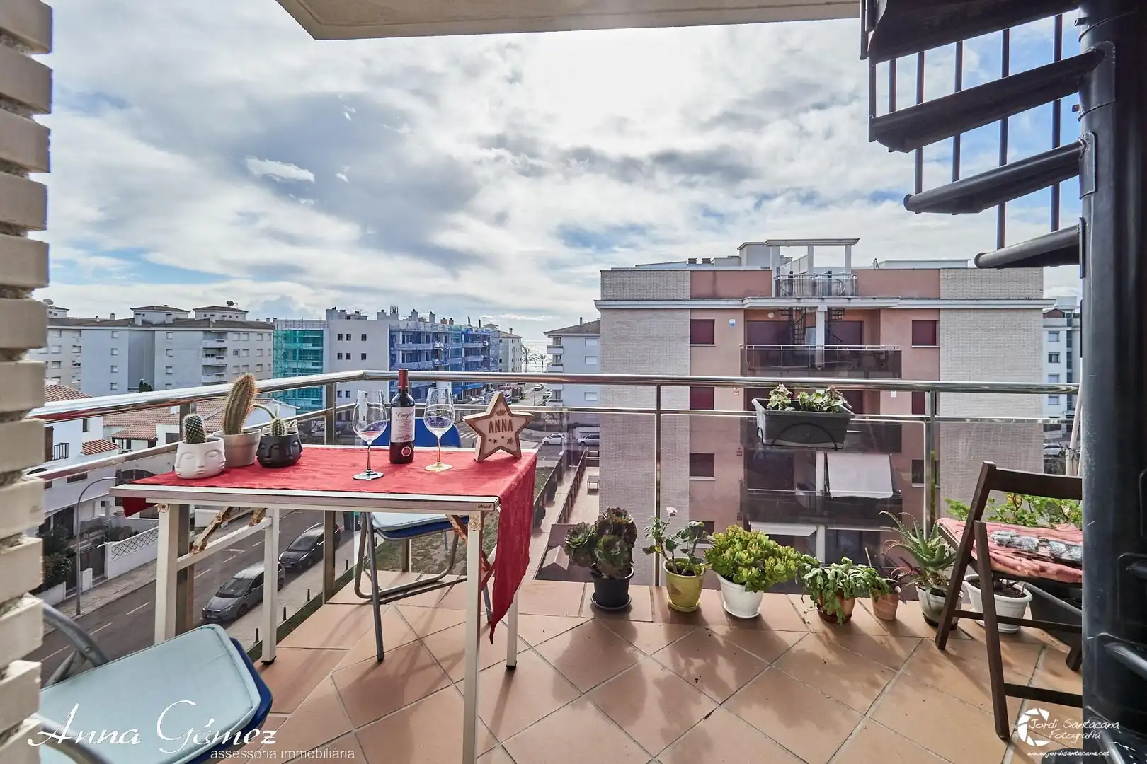 Terrasse von Dachboden zum Verkauf in Calafell mit Heizung, Terrasse und Gemeinschaftspool