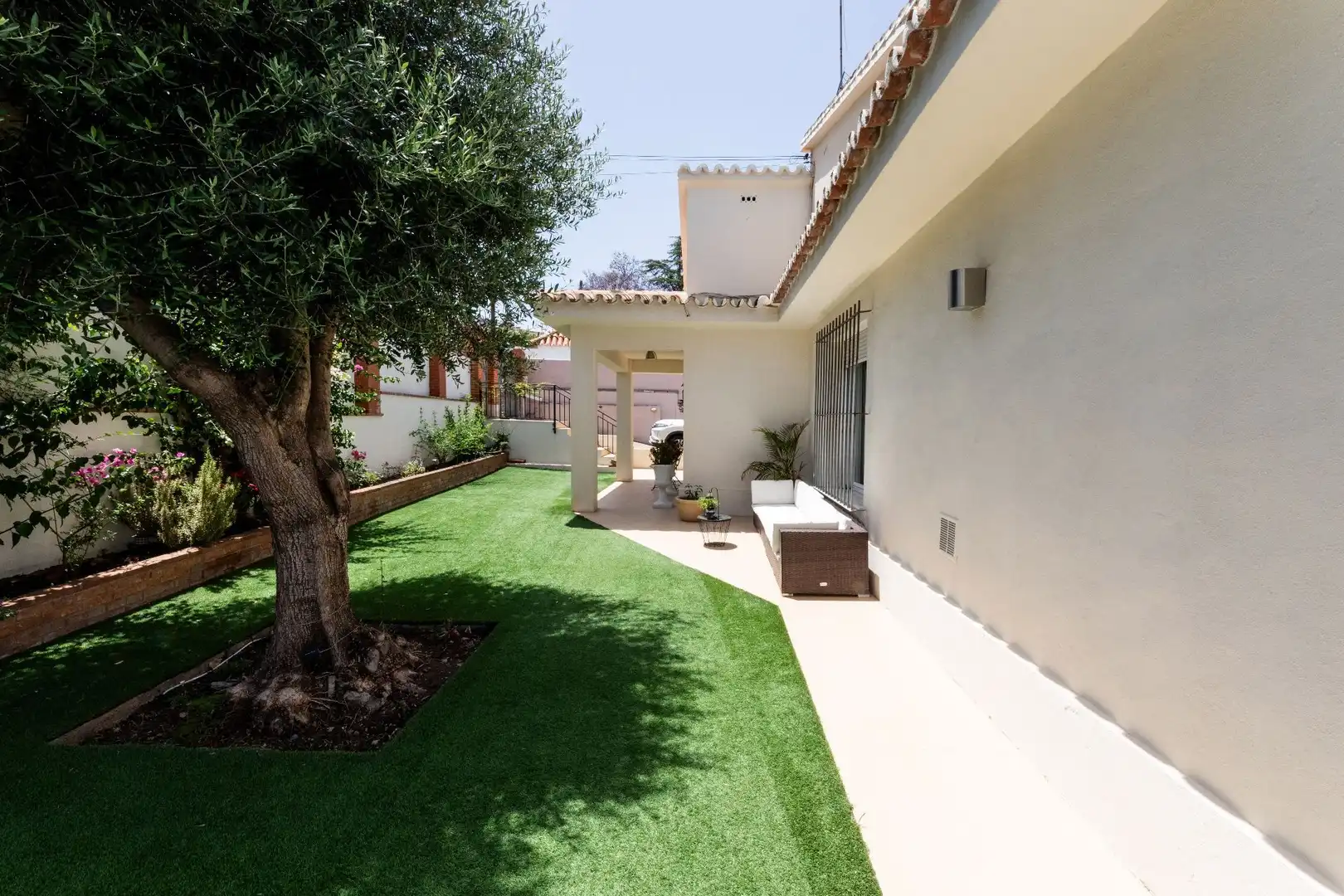 Jardín de Casa o chalet en venta en Alhaurín de la Torre con Aire acondicionado, Calefacción y Jardín privado
