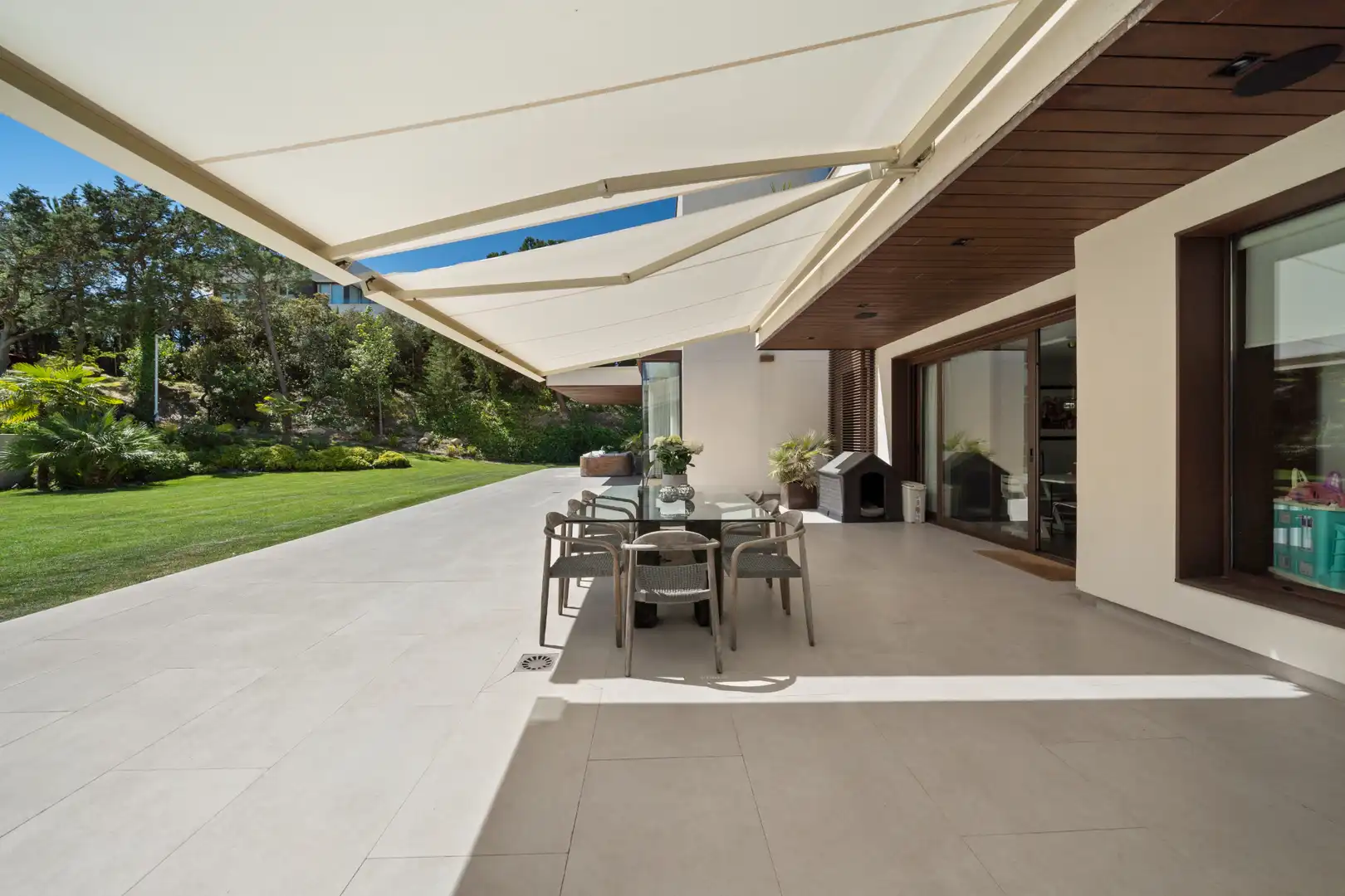 Terraza de Casa o chalet en venta en Las Rozas de Madrid con Aire acondicionado, Calefacción y Jardín privado