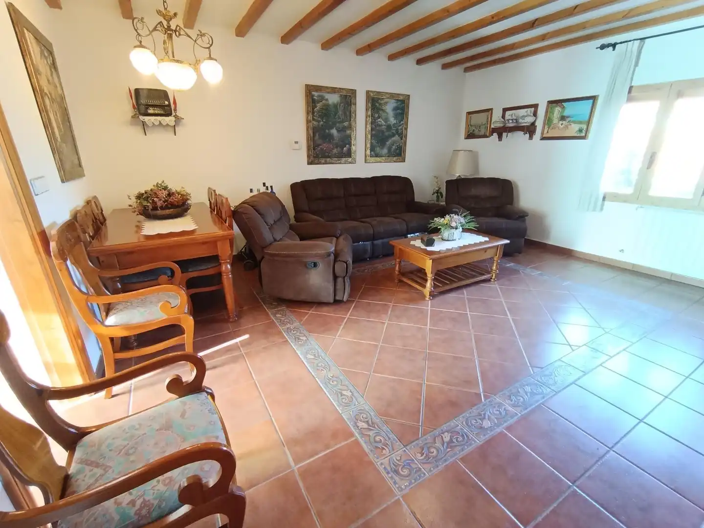 Living room of Houses for sale in Molina de Segura  with Air Conditioner, Heating and Private garden