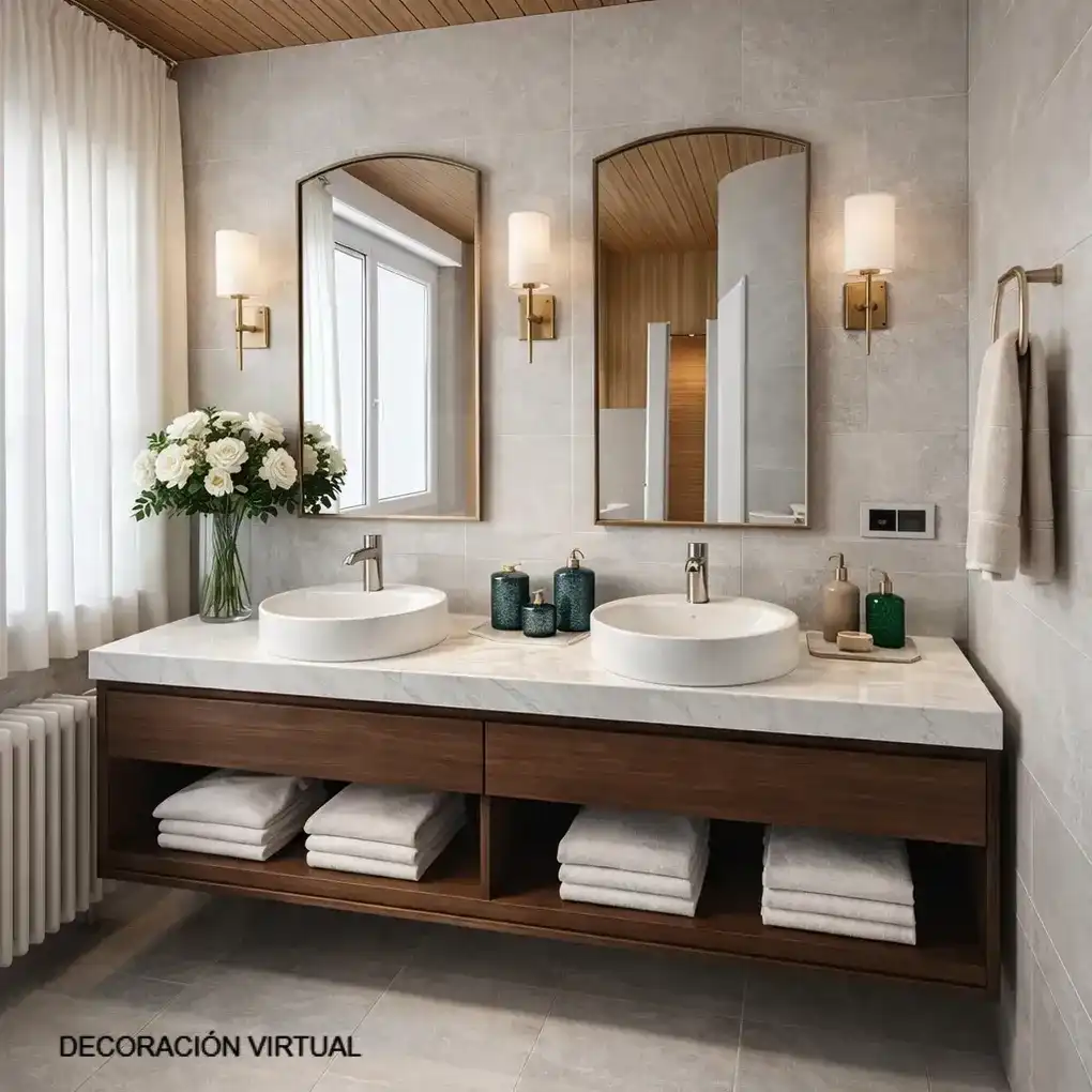 Baño de Casa o chalet en venta en Vitoria - Gasteiz con Calefacción, Jardín privado y Trastero