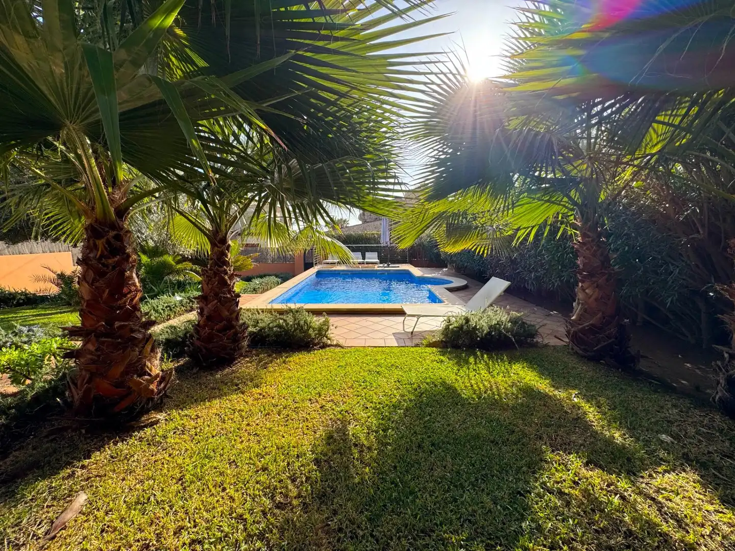 Piscina de Casa o chalet de alquiler en Llucmajor con Aire acondicionado, Calefacción y Jardín privado