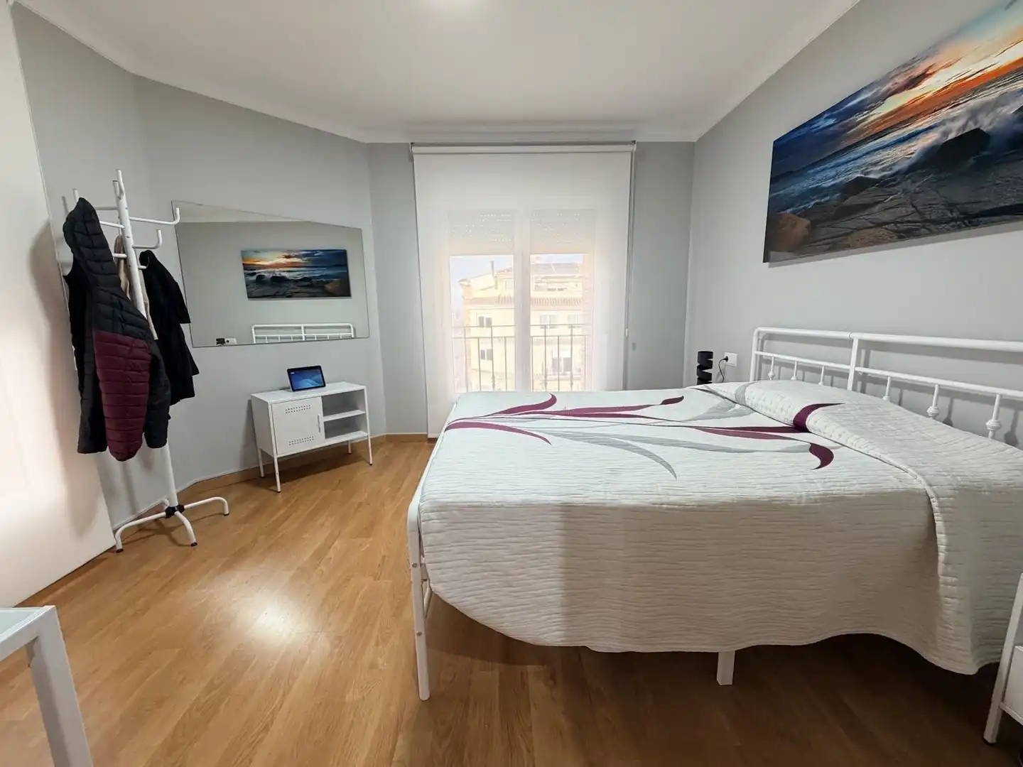 Dormitori de Casa adosada en venda en Albaida amb Aire condicionat, Parquet i Moblat