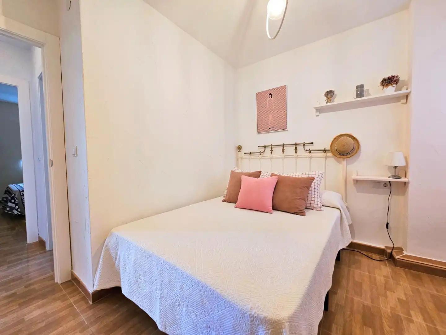 Schlafzimmer von Wohnung zum Verkauf in La Manga del Mar Menor mit Möbliert, Balkon und Alarm