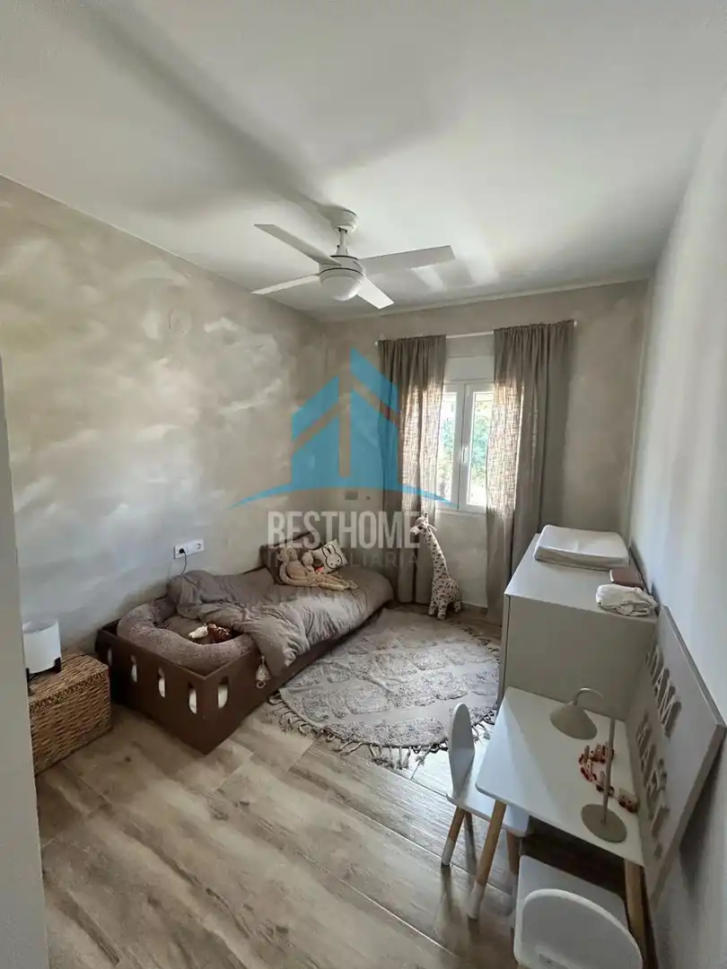 Dormitori de Casa adosada en venda en Moraira amb Aire condicionat, Jardí privat i Terrassa