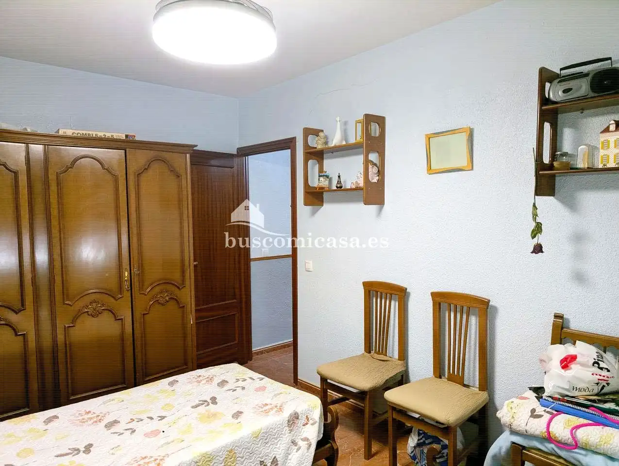 Dormitori de Casa adosada en venda en Jaén amb Aire condicionat, Terrassa i Balcó