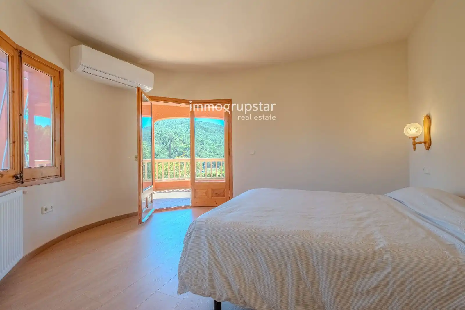 Balcony of Houses for sale in Calonge i Sant Antoni  with Air Conditioner, Heating and Swimming Pool