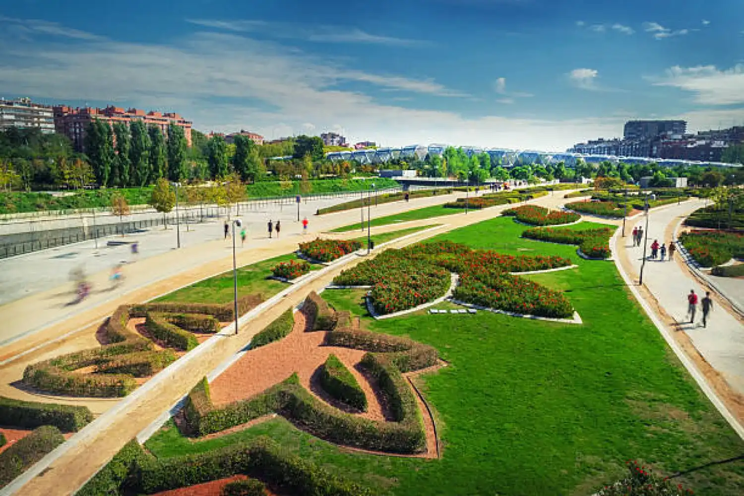 Jardín de Piso de alquiler en Madrid con Aire acondicionado, Calefacción y Terraza