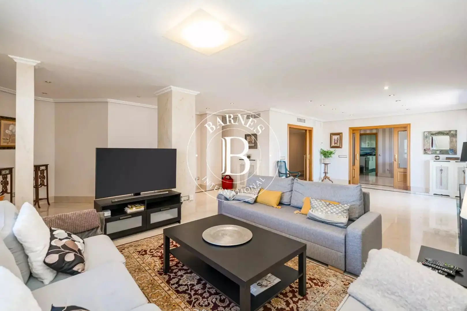 Wohnzimmer von Wohnung zur Miete in Madrid mit Klimaanlage, Heizung und Terrasse