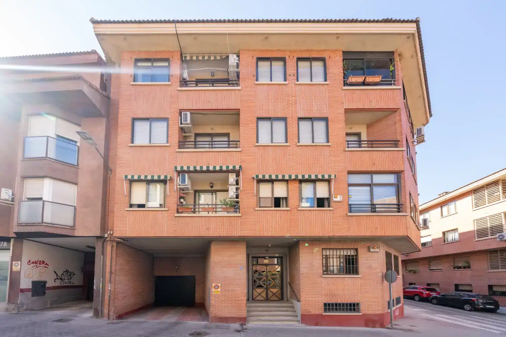 Vista exterior de Pis en venda en Las Rozas de Madrid amb Aire condicionat, Jardí privat i Forn