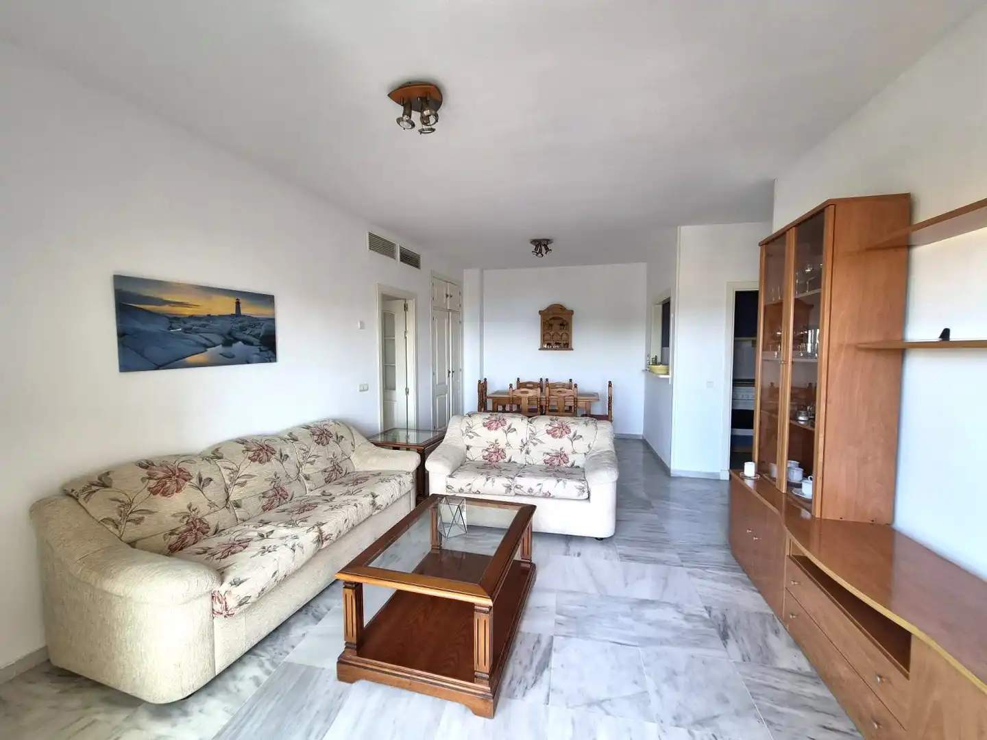 Living room of Flat for sale in Benalmádena  with Air Conditioner, Heating and Terrace