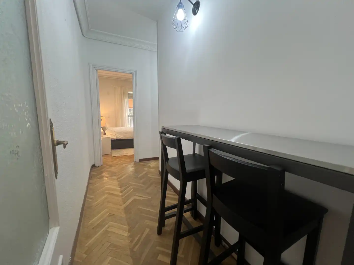 Dining room of Flat for share in Madrid  with Heating, Furnished and Washing machine