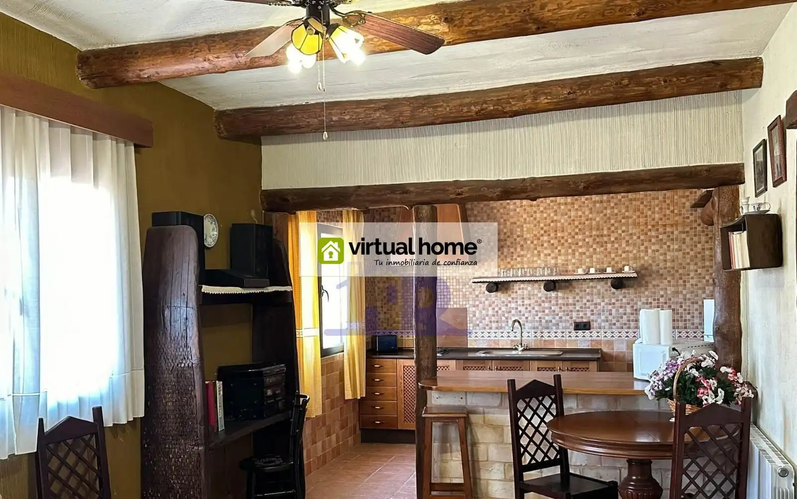 Sala de estar de Casa o chalet en venta en Cuenca con Aire acondicionado