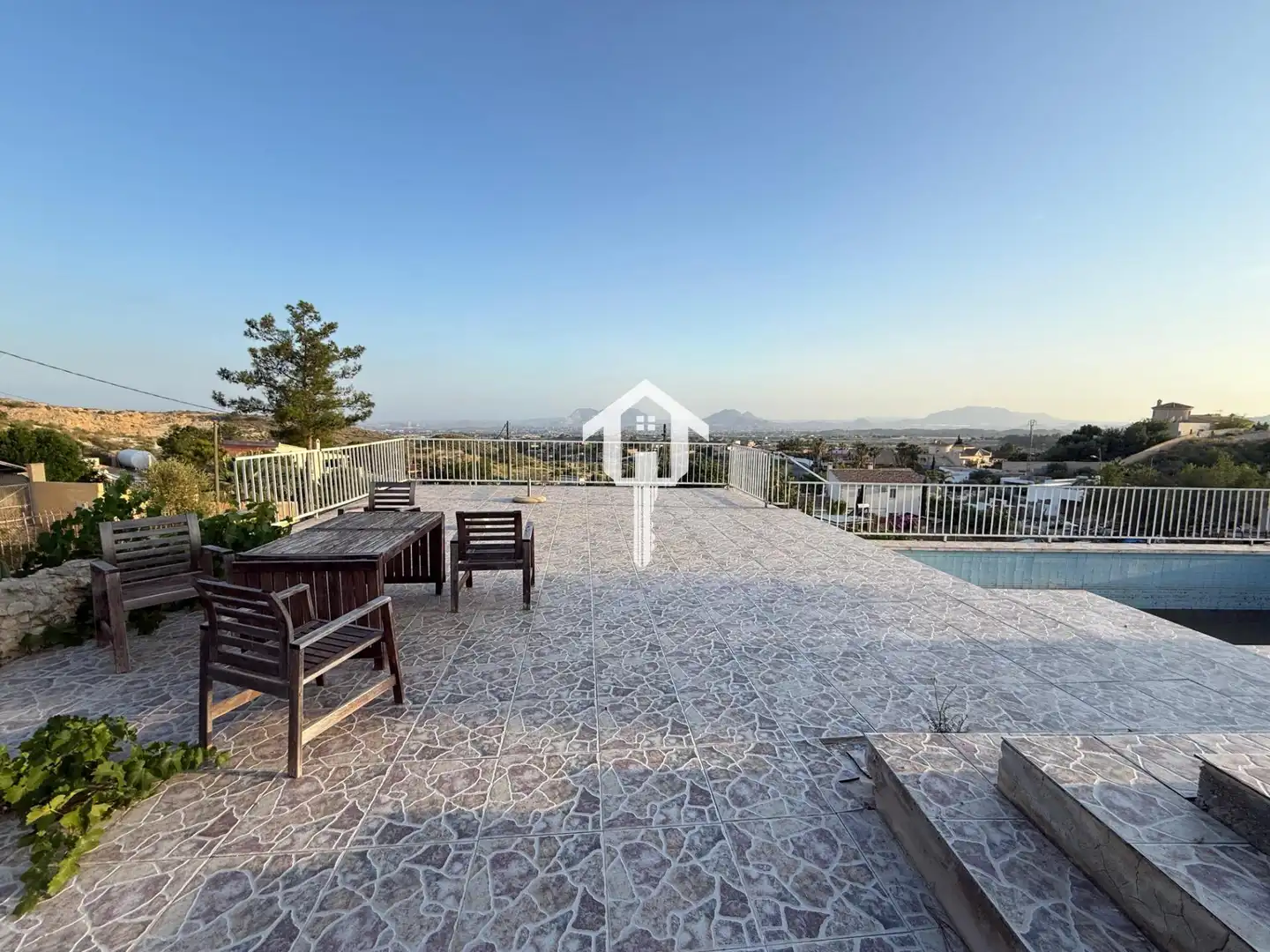 Terrace of Houses for sale in San Vicente del Raspeig / Sant Vicent del Raspeig  with Air Conditioner, Private garden and Terrace