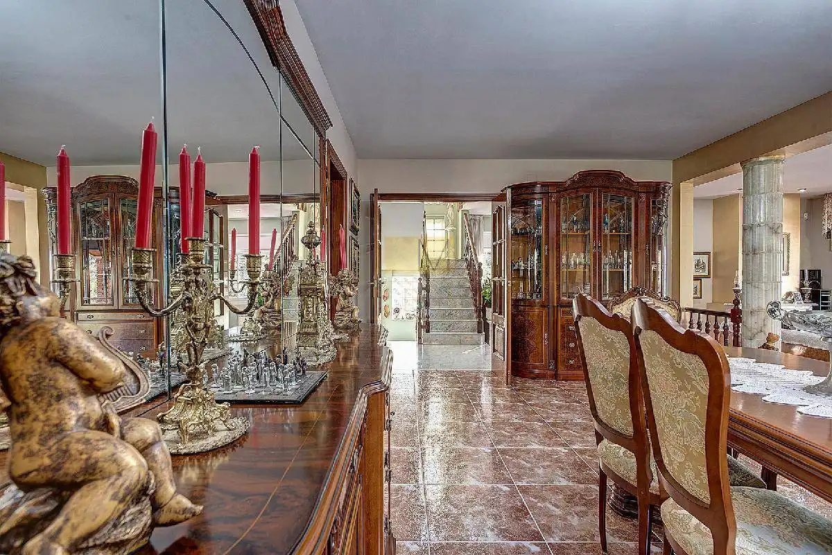 Comedor de Casa o chalet en venta en Vallirana con Aire acondicionado, Calefacción y Jardín privado