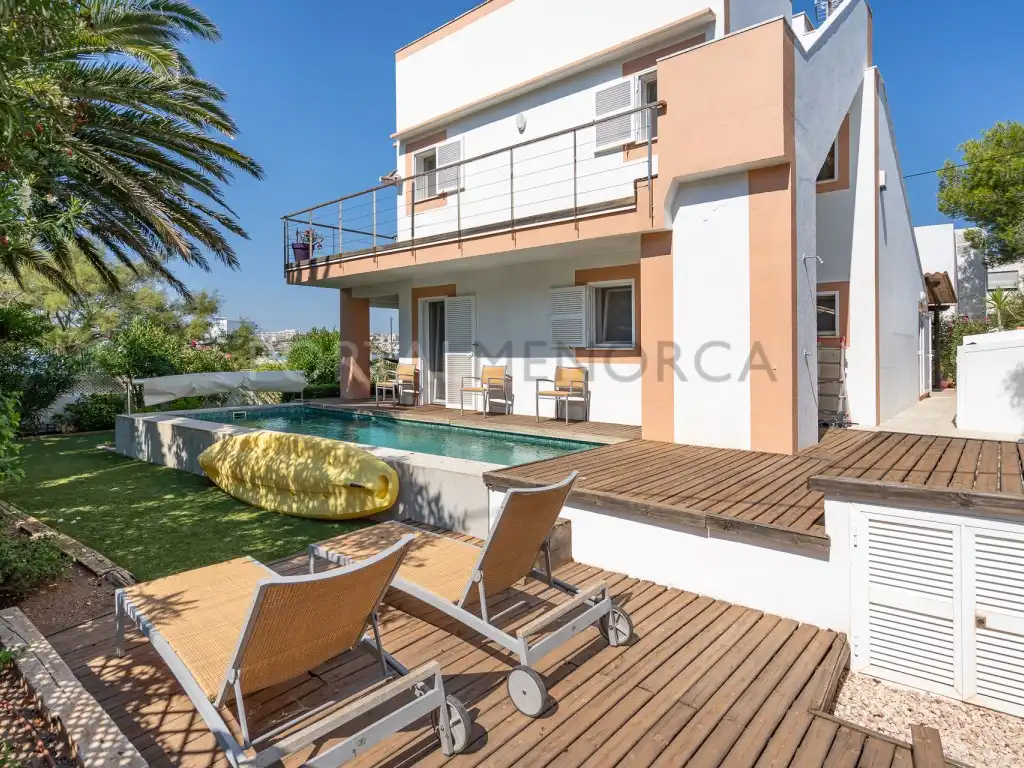 Terraza de Casa o chalet en venta en Maó - Mahón con Aire acondicionado, Terraza y Piscina