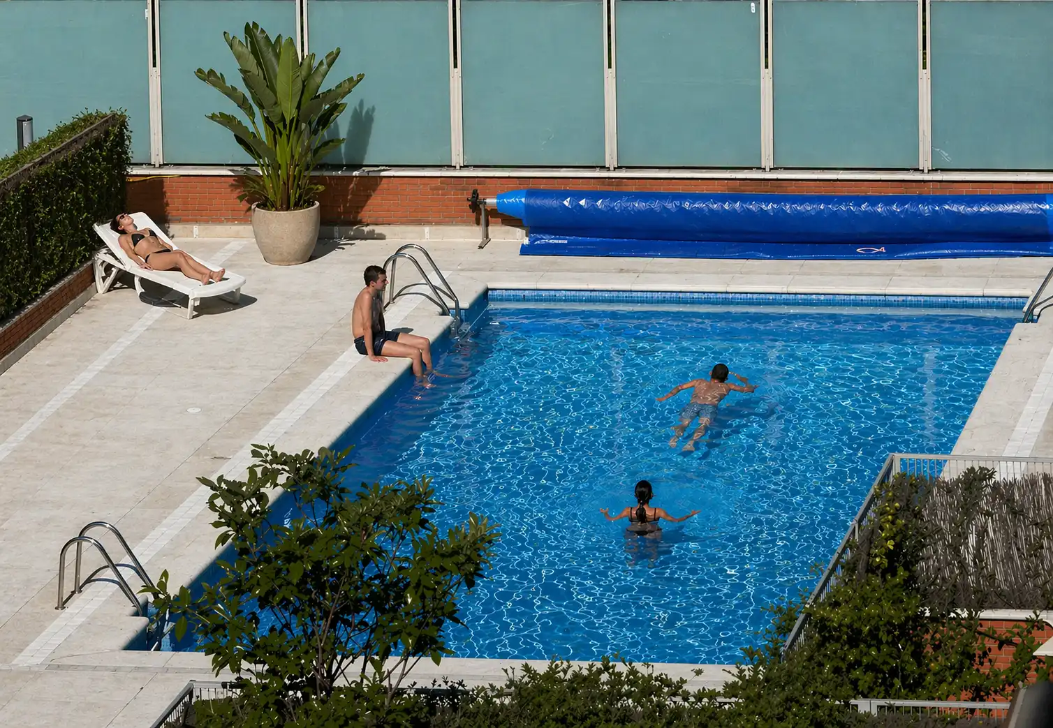 Piscina de Àtic de lloguer en Retiro