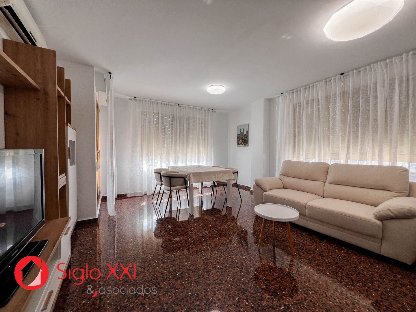 Living room of Flat to rent in Vila-real  with Air Conditioner