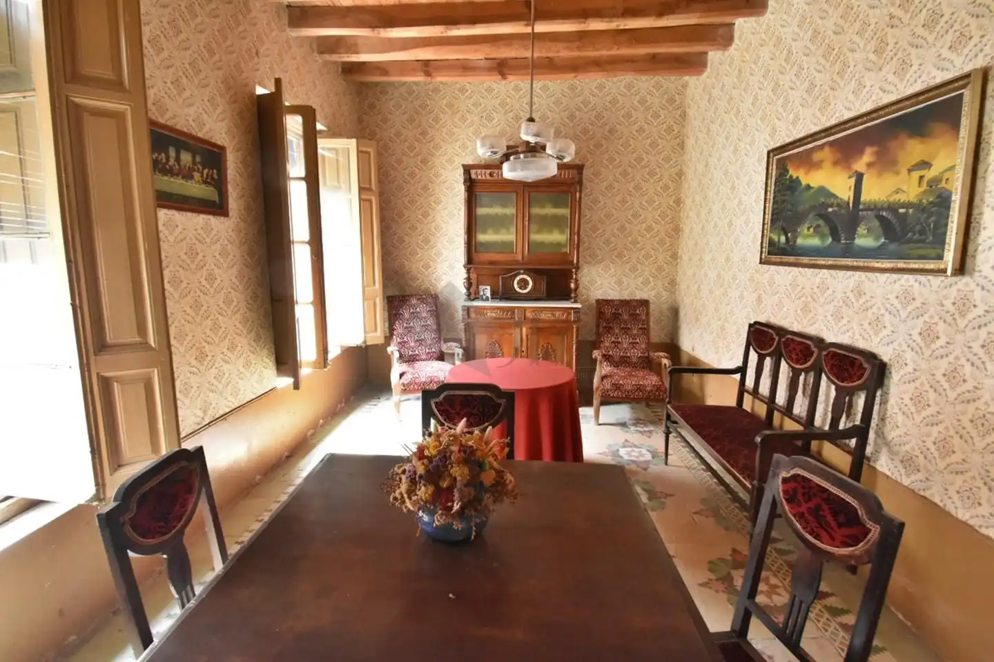 Comedor de Casa adosada en venta en Bocigas con Jardín privado