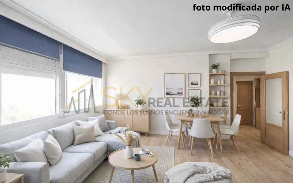 Sala de estar de Piso en venta en Madrid con Amueblado
