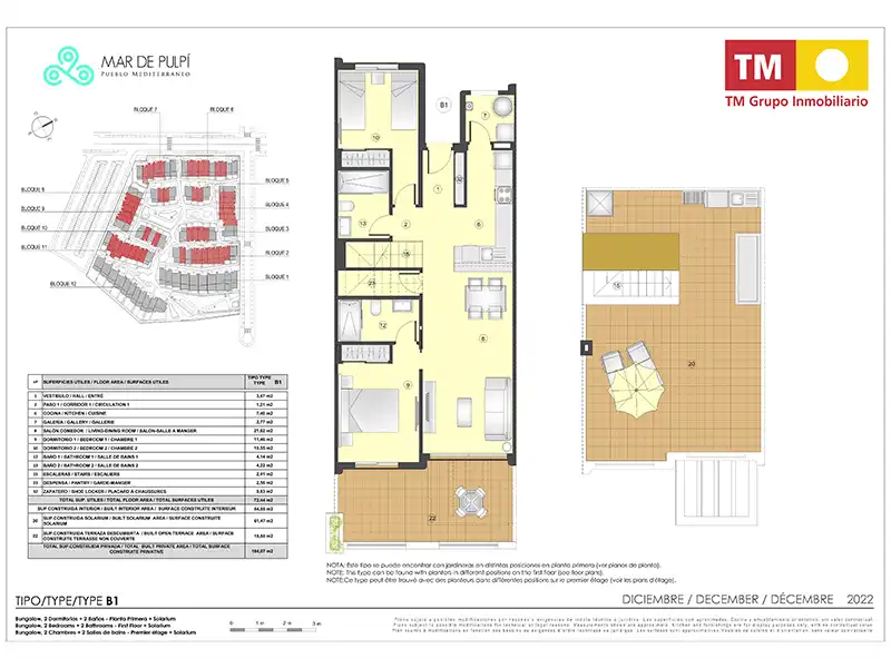 New build Penthouse with pool for sale in San Juan de los Terreros, imagen 43