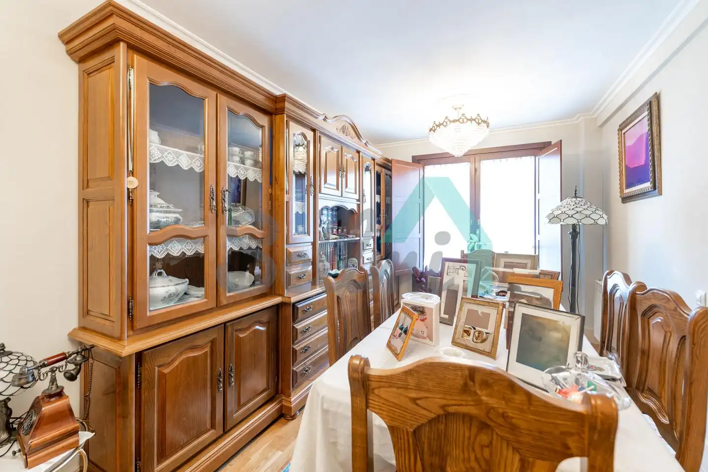 Esszimmer von Einfamilien-Reihenhaus zum Verkauf in Vegadeo mit Heizung, Privatgarten und Terrasse
