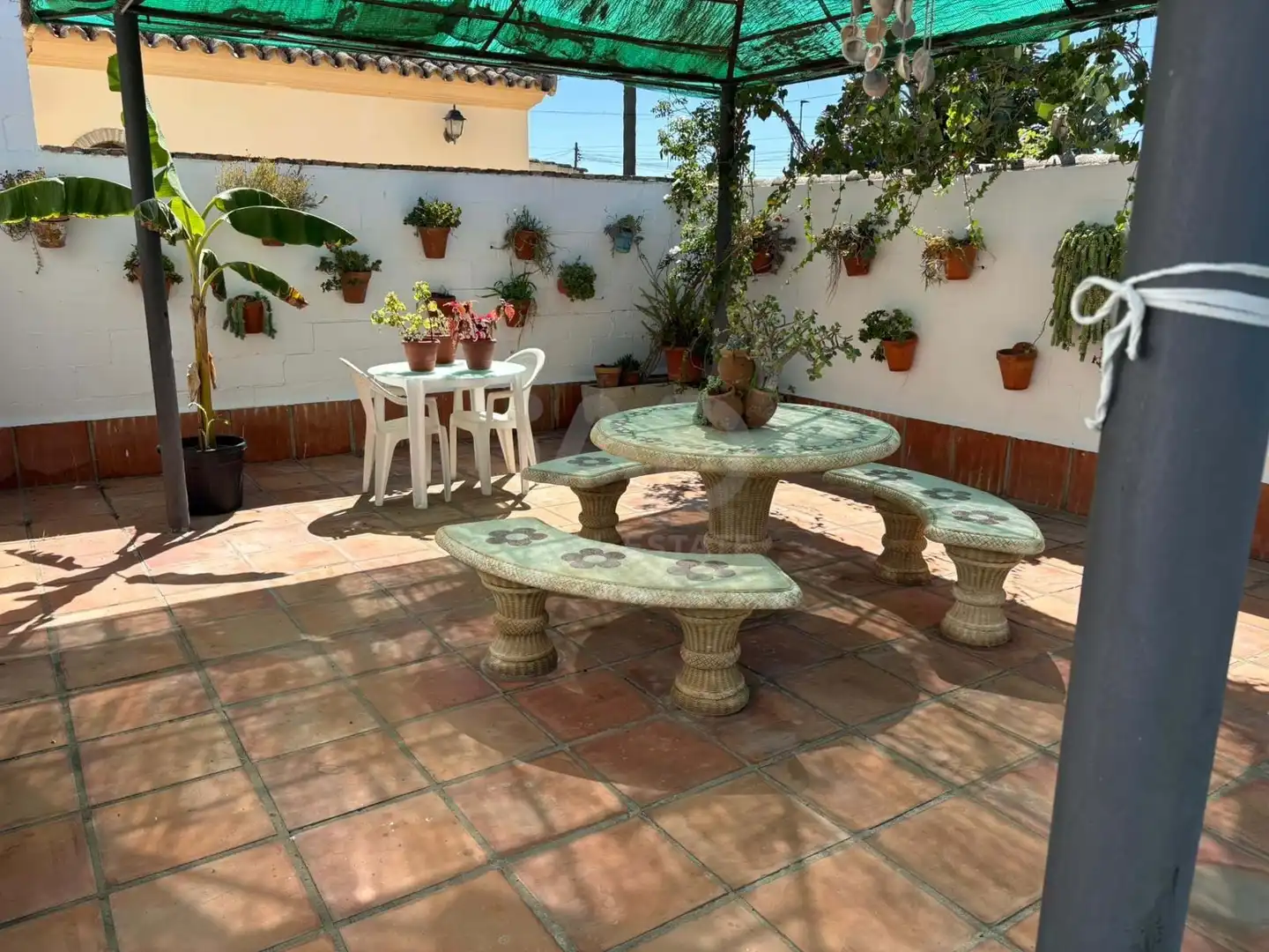 Terraza de Casa o chalet en venta en Chiclana de la Frontera con Aire acondicionado, Calefacción y Piscina